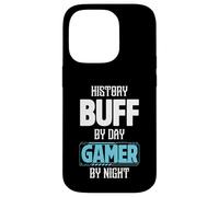 History Buff By Day Gamer By Night Costume per storici Custodia per iPhone 14 Pro