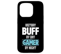 History Buff By Day Gamer By Night Costume per storici Custodia per iPhone 15 Pro