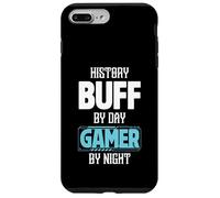 History Buff By Day Gamer By Night Costume per storici Custodia per iPhone 7 Plus/8 Plus