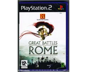 History Channel: Great Battles Of Rome (Ps2) - - Very Good Condition