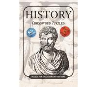 History crossword puzzles: Crossword Puzzles with easy to read print about Historical places, people, events and more 6x9 inches, 120pages 50+ puzzles.... Gift for vacations, Holidays and Relaxation