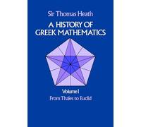 History Of Greek Mathematics Vol.: 1
