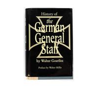 History of the German General Staff, 1657-1945