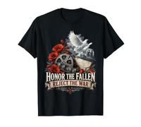 History Should Teach Peace Mai più Guerra WWII Maglietta