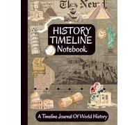 History Timeline Notebook: A Book of Centuries for Lifelong Learning | From Prehistory to the Future | 6000 BCE/BC to 2060 CE/AD