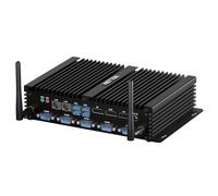 HISTTON Intel Nuc Fanless PC Industriale,Quad Core Intel Core i7 8550U, 32 GB RAM 256 GB SSD, 6 * RS232/485 COM, 2 * LAN, 1 * HDMI, 1 * DP, 1 * EDP, 1 * DP, LPT, SIM, Dual Wifi, BT 4.0, windows 11 Pro