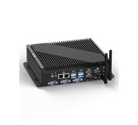 HISTTON Mini Industriale PC Intel Core i5-1235U, 32 GB DDR5 RAM 1 TB NVME SSD, WiFi5, BT4.2, TPM 2.0, Micro Computer Con 8 USB, 6 COM, PXE, Accensione Automatica, Mini PC Windows 11 Pro/Linux Ubuntu