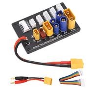 HISUEKIG Scheda di Ricarica Parallela 6S XT90, XT30, EC3, EC5, T, XT60 per IMAX B6 UN A6, Leggera e Compatta, Efficiente e, Adatta a Vari Settori, Connettore Inductrix Ultra Micro