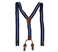 HISUNBEN Braces Unisex with 3 Very Strong Metal Clips, Long, One Size for Men & Women, Adjustable and Elastic Y Style 4