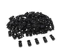 Hisxrcal 100 Pezzi Fermo Molla Cordino Chiusura Plastica Fermacorda Scorrevole Bottone Molla Un Foro Materiale Resistente Leggero Adatto per Abbigliamento