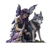 Hisxrcal in Acrilico 2D con Lupo E Faina per La Decorazione Della Scrivania.