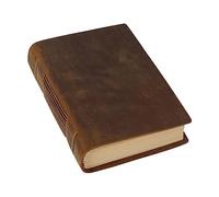 Hisxrcal Journal Notebook con Copertina in Pelle PU Diario Senza Righe per Scrivere Quaderno Creativo Retro Blocco Note Handmade Adatto per Studenti Artisti Vi, Sezione verticale