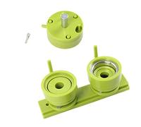Hisxrcal Macchina per Bottoni Pressa DIY Rotonda Metallo Plastica Facile Da Usare Adatta per Promozioni Eventi Sportivi Campagne Politiche, 58MM