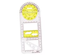 Hisxrcal Set di 2 Compassi Professionali per Disegnare Cerchi con Lente d'Ingrandimento E Rotella Regolabile, Adatti a Ingegneri, Artisti E Disegnatori.,