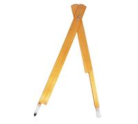 Hisxrcal Teaching Compass per con Funzione Regolabile Strumento Multifunzione in Legno per Cerchi E Lezioni di Matematica Adatto a Insegnant
