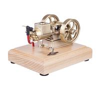 Hit and Miss Engine, Micro velocità regolabile da 1,6 cc orizzontale raffreddato ad acqua 4 tempi manuale/elettrico Avviamento trapano motore a benzina con regolatore del volano per visualizzazione