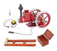 Hit and Miss HM-01 - Kit di montaggio motore orizzontale per adulti, strumento scientifico educativo, apprendimento manuale STEM, modellismo fai da te