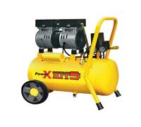COMPRESSORE SILENZIATO A SECCO MOTORE 2HP - 24 LITRI - 8BAR - HIT PH024S -