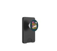 Hit Difficile Run Veloce Girare A Sinistra Baseball Divertente Sport Mamma Pap PopSockets PopWallet per MagSafe