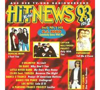 Hit-News 93/2 (K-tel) - En Rage, 2 Unlimited, Depeche Mode, DJ Bobo, Co.ro feat. Tarlisa..