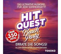 Hit Quest: Beach Party - Musikspiel & Reisespiel: Für Erwachsene und Familien ab 12 Jahren | Mit 360 Sommerhits & QR-Codes | das Musikquiz für ... Geburtstage und Strandpartys (Deutsch)