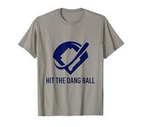 Hit The Dang Ball Giocatore di Baseball Divertente Maglietta