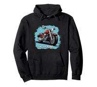 Hit the Road e Chase the Ultimate Biker Dream Costume Felpa con Cappuccio