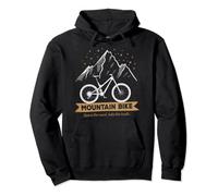 Hit The Trail Mountain Bike MTB Riding Felpa con Cappuccio