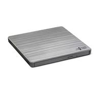 Slim Portable DVD-Writer lettore di disco ottico DVD±RW Argento, masterizzatore DVD esterno argento, Argento, Vassoio, Desktop/Notebook, DVD±RW, USB 2.0, 60000 h, Vendita al dettaglio