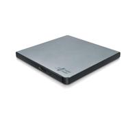 Hitachi-LG Slim Portable DVD-Writer lettore di disco ottico DVD±RW Argento