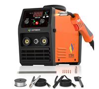 HITBOX Saldatore MIG sinergia 3 in 1 Semi-automatico 110V 220V Inverter TIG Argon Arc Saldatore MIG senza gas Saldatrice HBM1200 HBM1200