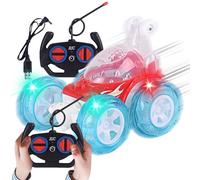 Hitburu Auto RC | Giocattolo per Acrobazie con Luci Dinamiche degli Ingranaggi e Musica | Macchine RC Per I Ragazzi,Per Compleanno Per Giocare Gioco All Aperto Gioco Al Chiuso Corse Spettacoli