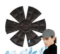 Hitburu Cappello con Gel Rinfrescante | Caschetto con Gel Rinfrescante Lenitivo - Copertura Lavabile Anticalore per Emicrania Edilizia Ciclismo Equitazione Sport