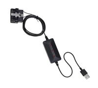 Hitburu Cavo Salva Memoria OBD II Elettrico | Salvataggio Memoria con Protezione Inversa - Cavo Adattatore USB Alimentato da Power Bank Nessun Backup Necessario per Viaggiatori e Assistenze Stradali
