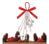 Hitburu Ciondolo Specchietto Retrovisore,Benedizione San Benedetto Porta Casa | Ornamento Religioso Metallo Interni Auto - Per Camion SUV Finestrino Parabrezza Porta Viaggio Vacanza Compleanno Donne