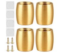 Hitburu Gambe Per Mobili, 4 Gambe Per Divano, Piedini Antiscivolo Per Comodino Credenza Armadio Letto Cucina Scrivania Cassettiera