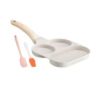 Hitburu Padella Per Uova - Padellina per Ovetti - Grill Per Omelette E Colazione Distribuzione Uniforme Calore Casa Campeggio Ristoranti Piano Cottura Gas