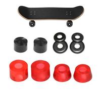Hitburu Parti di Skateboard, Hardware Diametro 16mm, Kit Ricostruzione Carrelli Skateboard Medio, per Skateboarder Esterno Strada Discesa Competizione Trick