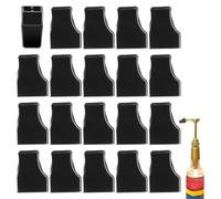 Hitburu Pump Caps - 20 Pezzi Erogatore per Bottiglie | Coperture in Silicone Antigoccia per Zucchero Spezie Bottiglie di Vino,Bar Caffetteria Gelateria