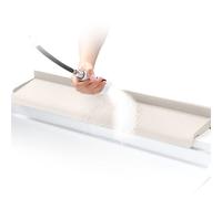 Hitburu Scudo Antischizzi per Cucina | Protezione dagli Schizzi d'Acqua per Cucina - Bordo Contenitivo Antiscivolo per Doccia Piano Bagno