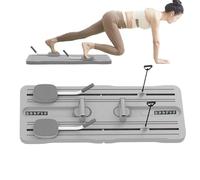 Hitburu Tavola Pilates | Tavola per Allenamento Addominale Pilates Donna - Attrezzatura Fitness Pieghevole Per Rafforzamento Del Core Yoga E Recupero Post Gravidanza
