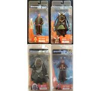 Hitchhiker's Guide to the Galaxy SET 4 FIGURES ARTHUR ZAPHOD.....GUIDA GALATTICA