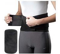 Hitchuey Tutore elastico per la schiena alleviare la scoliosi e la sciatica, supporto lombare unisex regolabile, cintura traspirante per il mal di schiena e la prevenzione degli infortuni (M)