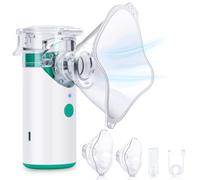 HITHINKMED Macchina nebulizzatore, nebulizzatore portatile a rete ricaricabile per bambini e adulti con problemi respiratori, accessori per nebulizzatore portatile
