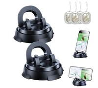 HItianya Peeynner Phone Holder, Peeynner Car Phone Holder, 360°Rotatable Car Phones Holders Mount, Ultra Suction Cup Cell Mounts with Navigation Non-Slip,Suitable for All Models (2PC)
