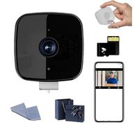 HItianya Safeview - Telecamera di sicurezza Safeview, telecamera di sicurezza 5G WiFi per finestre 2k, scheda di memoria da 128 GB, con visione notturna a colori e rilevamento del movimento, per