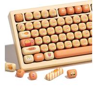 HITIME XVX PBT Keycaps Set - Amburgo Cute Keycaps Keycaps 60 65 75 100 percento, Sublimazione del coloreMOG tappi per tasti personalizzati per 100%, 75%, 65%, 60%, 139 tasti
