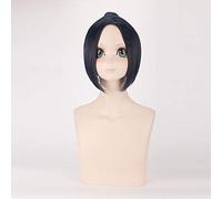 Hitman Reborn Cosplay Parrucca Corta Viola Blu Scuro Capelli Sintetici Kuromu Dokuro Anime Halloween Costume Party Parrucche + Protezione Parrucca Dm064 1