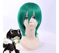 Hitman Reborn! Parrucca Feliciano Vargas Parrucca Vocaloid Mikuo Capelli sintetici resistenti al calore Parrucche Cosplay per unisex + Protezione per parrucca