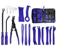 Hitopin 19 Pezzi Kit Smontaggio Pannelli Auto, Strumento di Rimozione Pannelli, Strumento di smontaggio del Pannello, Strumento di Rimozione in Plastica, per Smontare Pannello Interno Auto Radio